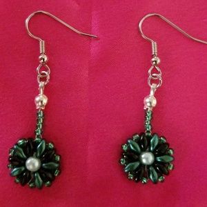 Handmade beaded earrings